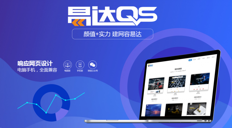 鵬博資訊易達(dá)QS快速建站，快到無朋友