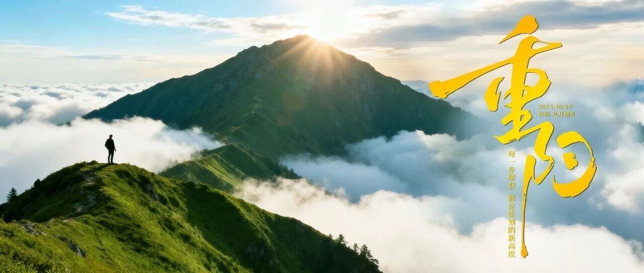 重陽登高望遠，亦如精準策劃